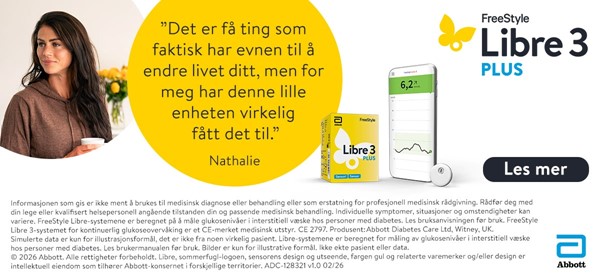 Abbot Freestyle Libre 3 annonse