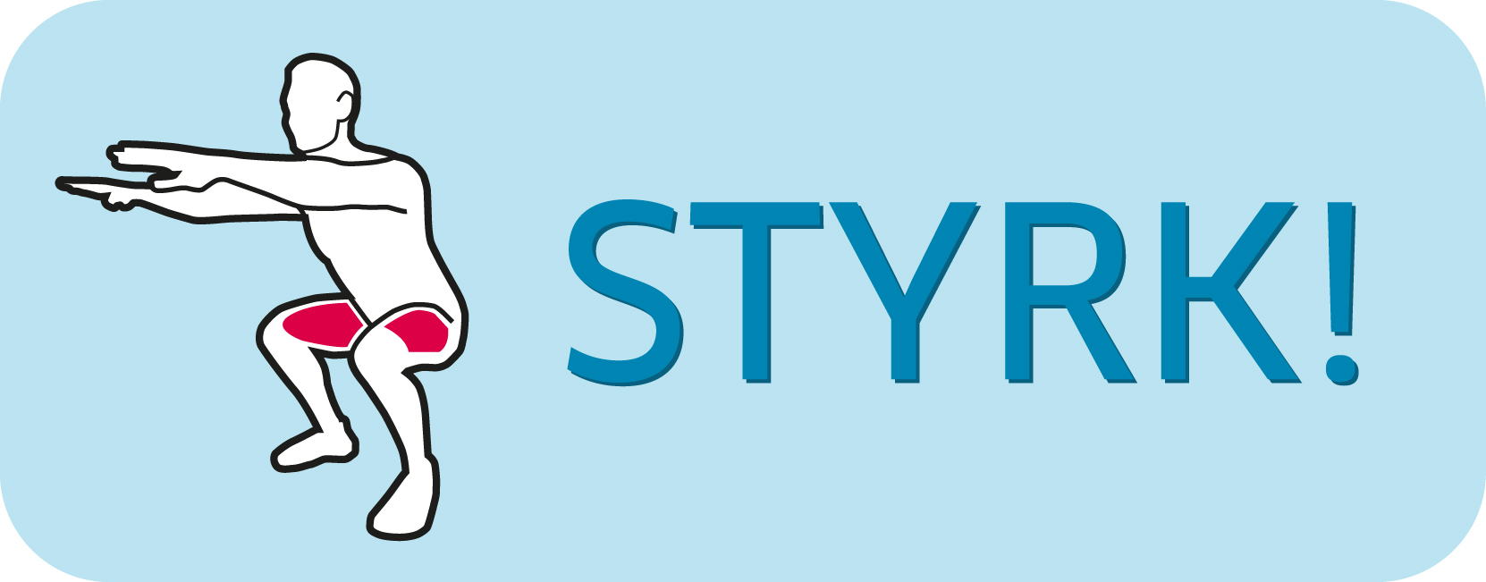 Bilde av styrketreningsappen som kan lastes ned i Google Play og Appstore